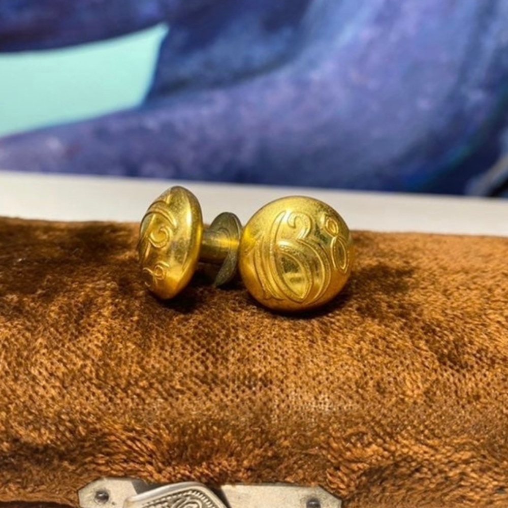 Antique cuff links